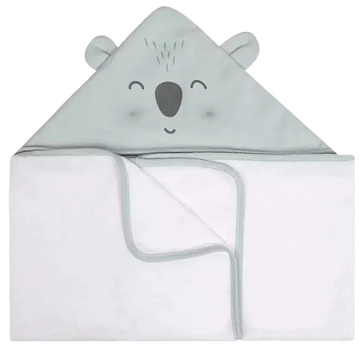 Albero Mio Animals & Love Koala 50 x 120 cm Bamboo Badcape A003 Albero Mio Animals & Love Koala 50 X 120 Cm Bamboo Badcape A003 -babybenodigdheden