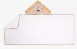 Albero Mio Animals & Love Lion 50 X 120 Cm Bamboo Badcape A002 -babybenodigdheden albero mio animals love lion 70 x 120 cm bamboo badcape a002 3
