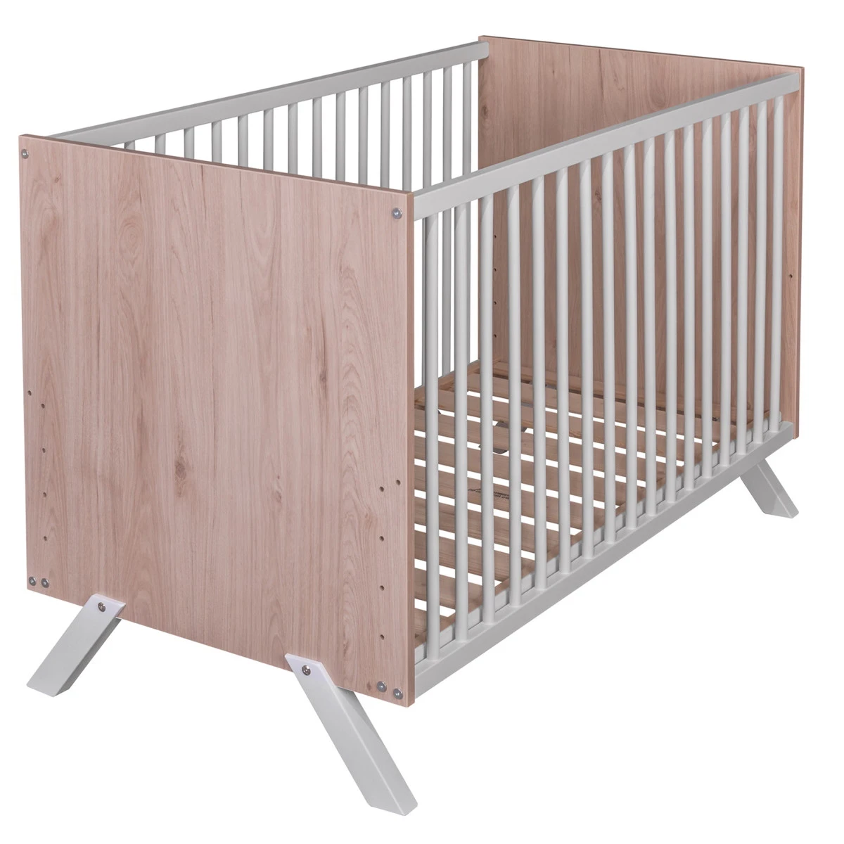 Amal II Jackson Wit/Naturel 60 X 120 Cm Ledikant -babybenodigdheden