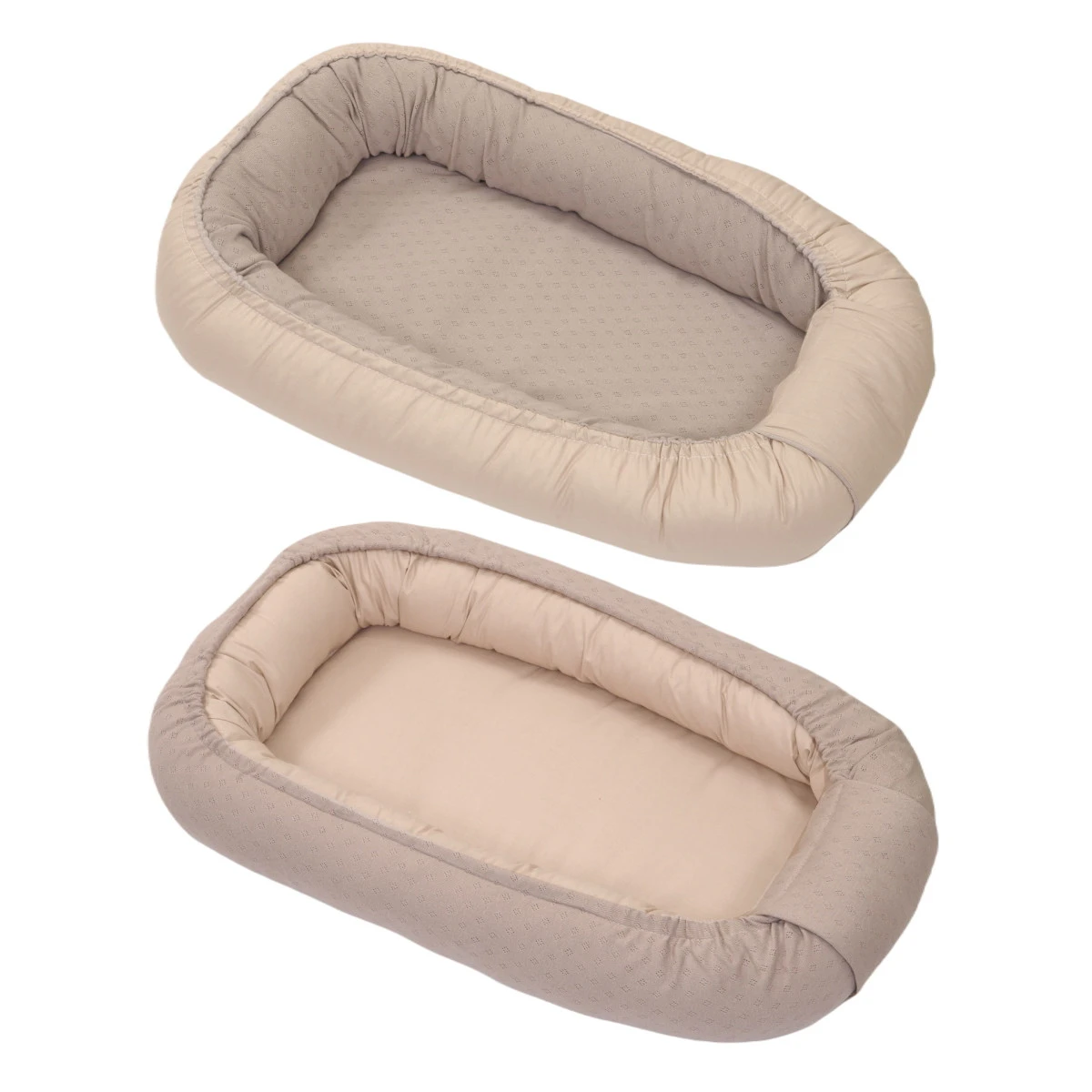 MamaLoes Amy Ajour Nougat Omkeerbaar Babynest 84485 MamaLoes Amy Ajour Nougat Omkeerbaar Babynest 84485 -babybenodigdheden amy kokon osl 45 70 swd barwa u40 sd2