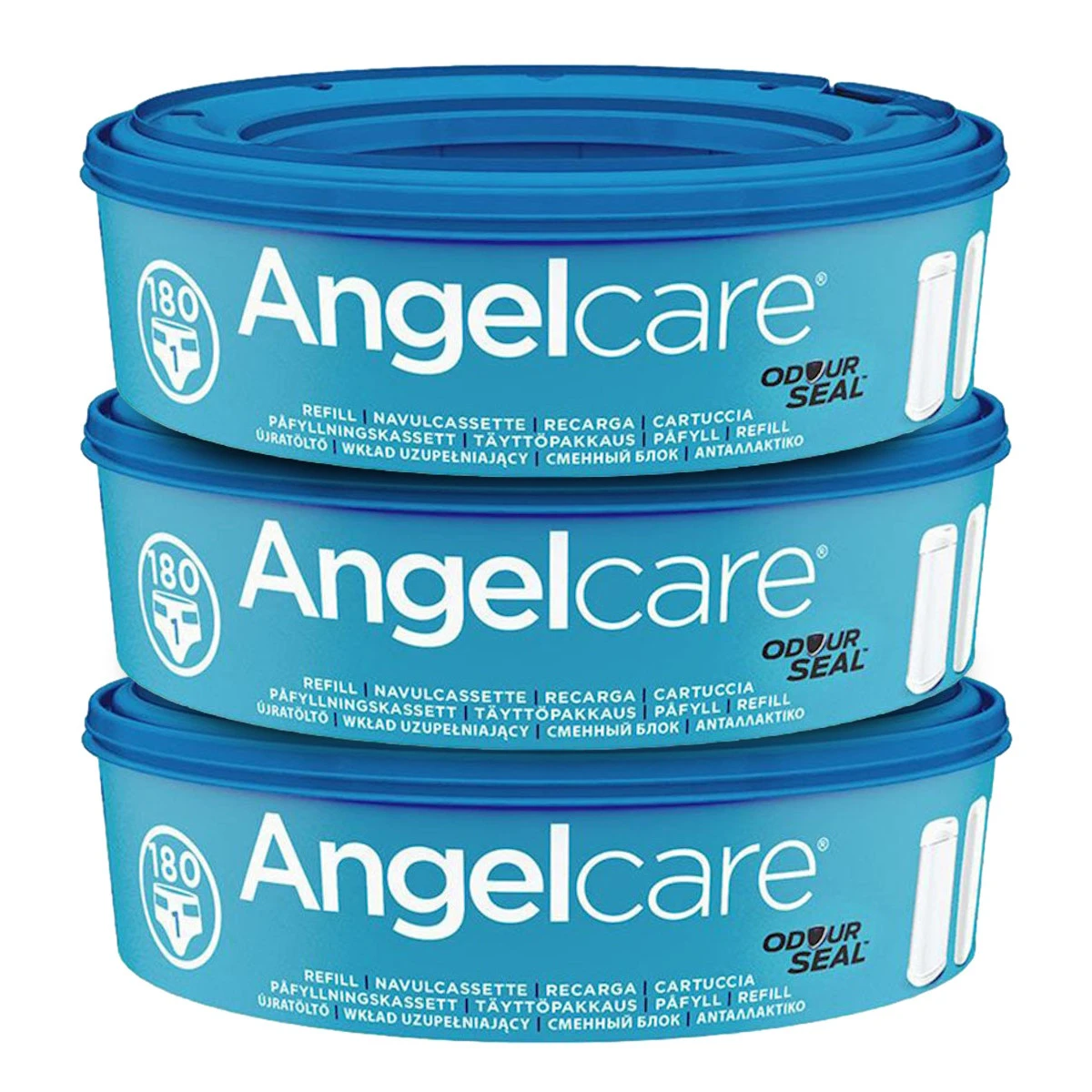 Angelcare Round Navulcasette 3-pack AC-ROUNDREFILL_1_AR9003 Angelcare Round Navulcasette 3-pack AC-ROUNDREFILL_1_AR9003 -babybenodigdheden angelcare round navulcasette 3 pack ac roundrefill 1 ar9003