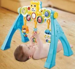Bo Jungle B-Activity Arch Music & Lights Bear Babygym B910100 -babybenodigdheden b activity bear