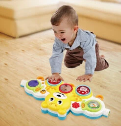 Bo Jungle B-Activity Arch Music & Lights Bear Babygym B910100 -babybenodigdheden b activity bear4