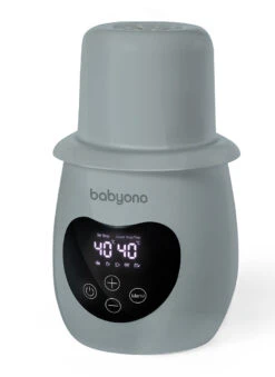 Baby Ono Honey Grey Natural Nursing Flessenwarmer En Sterilisator 968/02 5 Baby Ono Honey Grey Natural Nursing Flessenwarmer En Sterilisator 968/02 -babybenodigdheden baby ono honey grey digitale voedselopwarmer en sterilisator 6