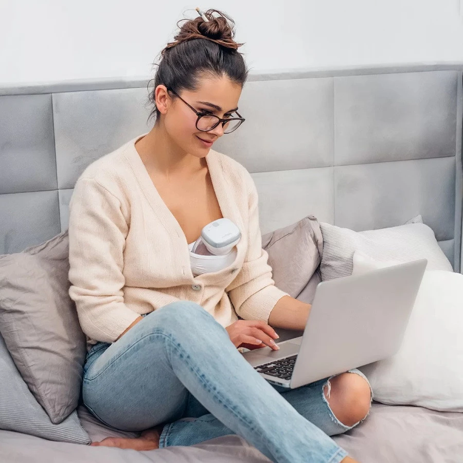 Baby Ono Shelly Hands-Free Elektrische Borstkolf 1000 Baby Ono Shelly Hands-Free Elektrische Borstkolf 1000 -babybenodigdheden baby ono shelly hands free elektrische borstkolf 1000 4 sfeerfoto