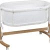 Babygo Amila Beige Creme Wieg Aan Bed 4151 -babybenodigdheden babygo amila beige creme wieg aan bed 4151