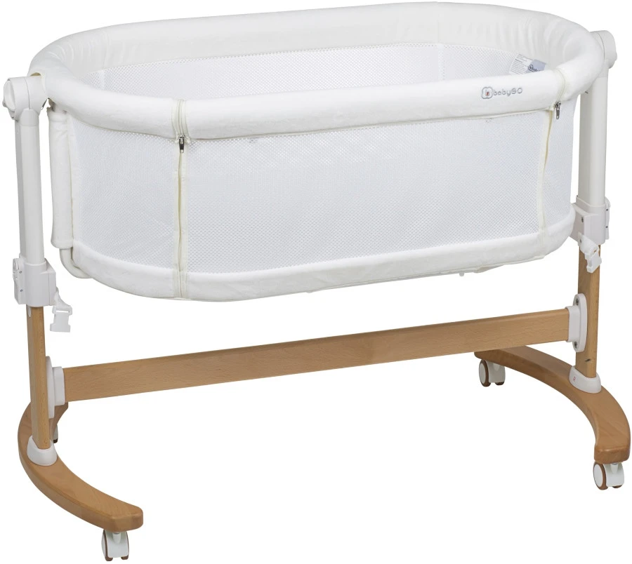Babygo Amila Beige Creme Wieg Aan Bed 4151 Babygo Amila Beige Creme Wieg Aan Bed 4151 -babybenodigdheden babygo amila beige creme wieg aan bed 4151