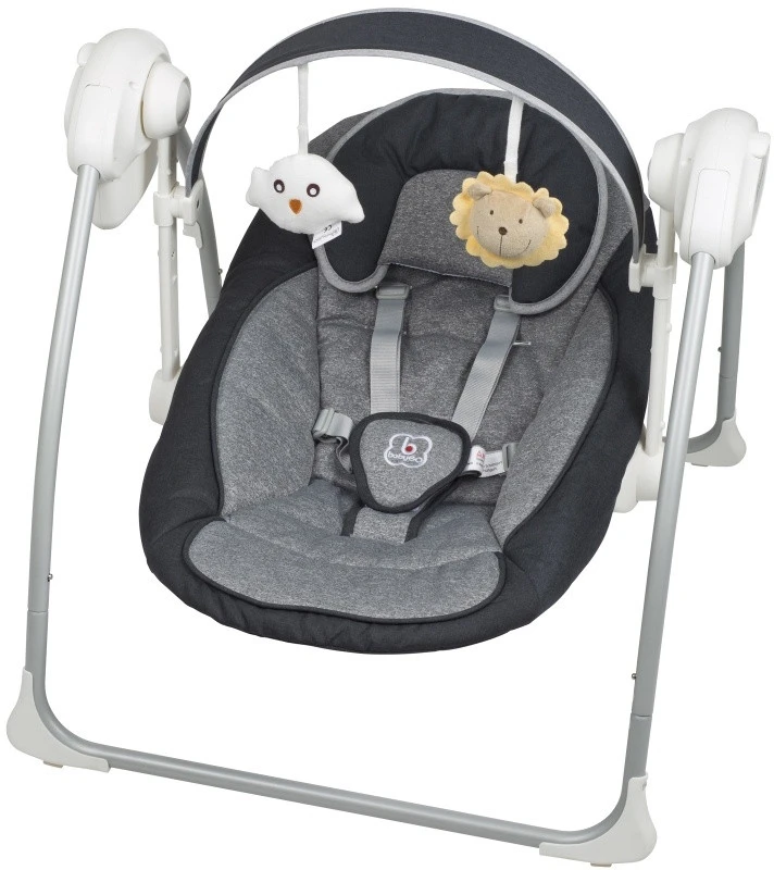 Babygo Dandly Baby Swing Anthracite Babyschommel 1603 Babygo Dandly Baby Swing Anthracite Babyschommel 1603 -babybenodigdheden babygo dandly baby swing anthracite babyschommel 2 1