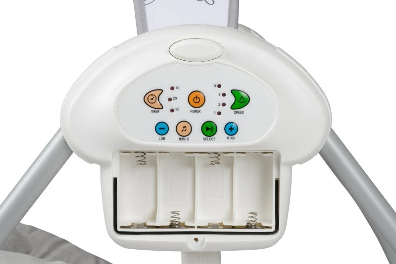 Babygo Dandly Baby Swing Anthracite Babyschommel 1603 Babygo Dandly Baby Swing Anthracite Babyschommel 1603 -babybenodigdheden babygo dandly baby swing anthracite babyschommel 3