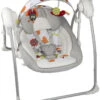 Babygo Dandly Baby Swing Grey Babyschommel 1602 -babybenodigdheden babygo dandly grijs swing