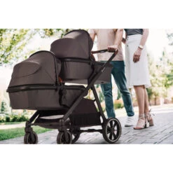Babygo Duo Grey Tandem Kinderwagen 7801 -babybenodigdheden babygo duo grey tandem kinderwagen 7801 14 1