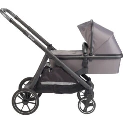 Babygo Duo Ultra Grey Tandem Kinderwagen Incl. 2 Autostoelen En 2 Ultrabase 780001 4 Babygo Duo Ultra Grey Tandem Kinderwagen Incl. 2 Autostoelen En 2 Ultrabase 780001 -babybenodigdheden babygo duo grey tandem kinderwagen 7801 2 2