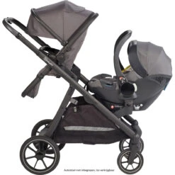 Babygo Duo Grey Tandem Kinderwagen 7801 -babybenodigdheden babygo duo grey tandem kinderwagen 7801 6 1
