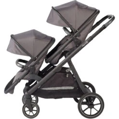 Babygo Duo Mega Grey Tandem Kinderwagen Incl. 2 Autostoelen 78001 8 Babygo Duo Mega Grey Tandem Kinderwagen Incl. 2 Autostoelen 78001 -babybenodigdheden babygo duo grey tandem kinderwagen 7801 7