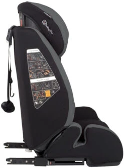 Babygo Free Grijs Isofix Autostoel 9-36 Kg 2402 3 Babygo Free Grijs Isofix Autostoel 9-36 Kg 2402 -babybenodigdheden babygo free grijs isofix autostoel 9 36 kg 2402 1