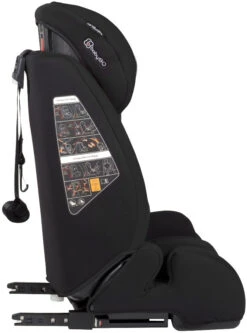Babygo Free Zwart Isofix Autostoel 9-36 Kg 2401 -babybenodigdheden babygo free zwart isofix autostoel 9 36 kg 2401 1