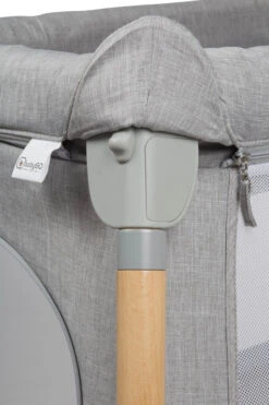 Babygo Groovy Grijs Campingbedje Incl. Bodemverhoger 4551 -babybenodigdheden babygo groovy grijs campingbedje incl. bodemverhoger 5