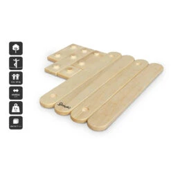 Babygo Nature 4-delige Balansbalk 8602 -babybenodigdheden babygo nature 4 delige balansbalk 8602 3