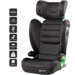 Babygo Safechild Black I-Size Autostoel 15-36 Kg 3855 8 Babygo Safechild Black I-Size Autostoel 15-36 Kg 3855 -babybenodigdheden babygo safechild black i size autostoel 15 36 kg 3855 9
