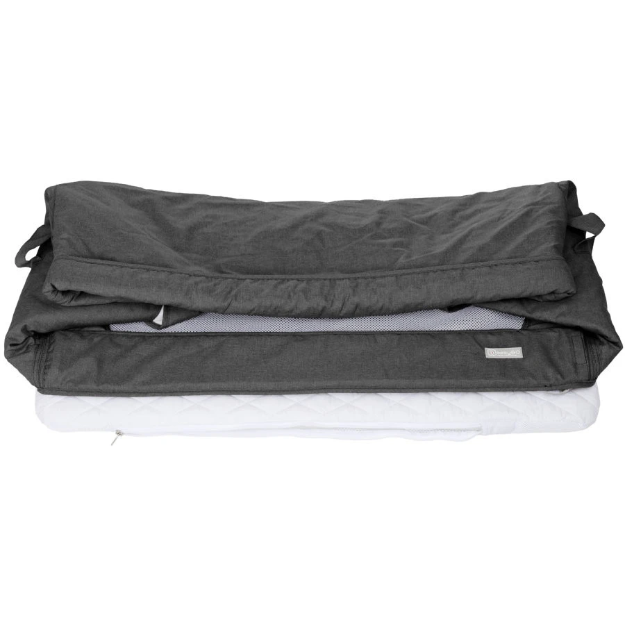 Babygo Together Dark Grey Wieg aan Bed 460-4 Babygo Together Dark Grey Wieg Aan Bed 460-4 -babybenodigdheden babygo together dark grey wieg aan bed 460 4 5