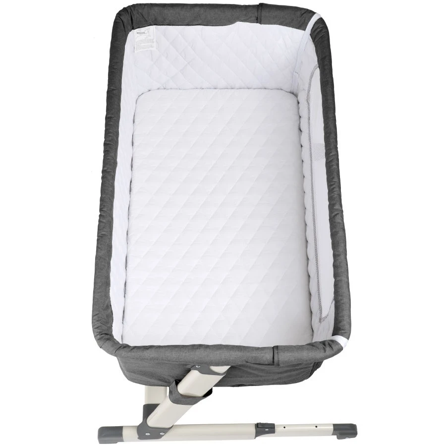 Babygo Together Dark Grey Wieg aan Bed 460-4 Babygo Together Dark Grey Wieg Aan Bed 460-4 -babybenodigdheden babygo together dark grey wieg aan bed 460 4 6