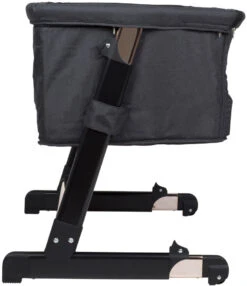 Babygo Together Zwart/Roségoud Wieg Aan Bed 4605 -babybenodigdheden babygo together zwart goud wieg aan bed 4605 3