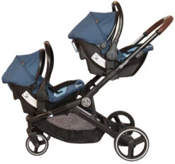 Babygo Twinner Blue Tandem Duowagen Incl. 2 Autostoelen 4 Babygo Twinner Blue Tandem Duowagen Incl. 2 Autostoelen -babybenodigdheden babygo twinner blue tandem duowagen 7502 2 1