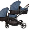 Babygo Twinner Blue Tandem Duowagen Incl. 2 Autostoelen 2 Babygo Twinner Blue Tandem Duowagen Incl. 2 Autostoelen -babybenodigdheden babygo twinner blue tandem duowagen 7502 3 1