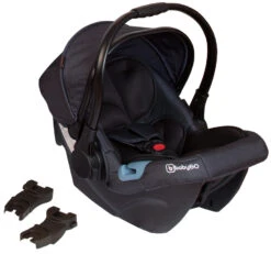 Babygo Twinner Grey Tandem Duowagen Incl. 2 Autostoelen -babybenodigdheden babygo twinner grey groep 0 autostoel voor twinner duowagen 75001 2 1