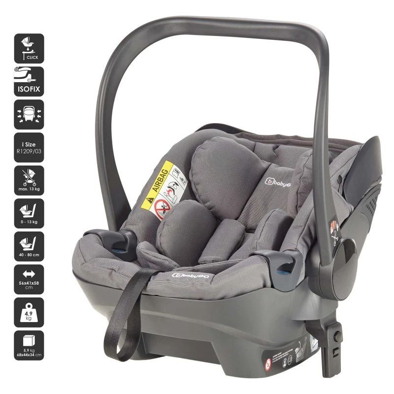 Babygo Duo Mega Grey Tandem Kinderwagen Incl. 2 Autostoelen 78001 Babygo Duo Mega Grey Tandem Kinderwagen Incl. 2 Autostoelen 78001 -babybenodigdheden babygo ultra grey i size autostoel 0 13 kg 7851 5 1