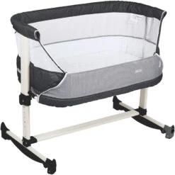 Babygo Vivaldi Dark Grey Wieg Aan Bed 4653 5 Babygo Vivaldi Dark Grey Wieg Aan Bed 4653 -babybenodigdheden babygo vivaldi dark grey wieg aan bed 4653 2