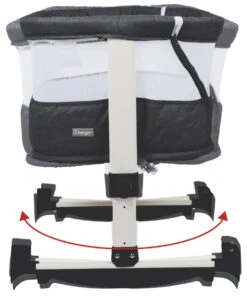 Babygo Vivaldi Dark Grey Wieg Aan Bed 4653 6 Babygo Vivaldi Dark Grey Wieg Aan Bed 4653 -babybenodigdheden babygo vivaldi dark grey wieg aan bed 4653 5