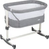 Babygo Vivaldi Grey Wieg Aan Bed 4651 -babybenodigdheden babygo vivaldi grey wieg aan bed 4651