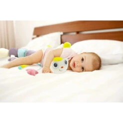 Babyjem Rups Roze 80cm Speelknuffel En Kussen 675 -babybenodigdheden babyjem rups roze 80cm speelknuffel en kussen 675 5 1