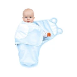 Babyjem Soft Swaddle Medium Ecru Inbakerdoek 4308 -babybenodigdheden babyjem soft swaddle me blauw wikkeldeken 1114302 4 1