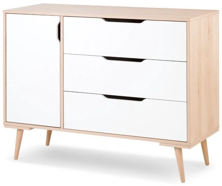 Babykamer Marloes Naturel: Ledikant & Commode Babykamer Marloes Naturel: Ledikant & Commode -babybenodigdheden babykamer marloes ledikant commode kast 4 1 5