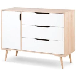 Babykamer Marloes Wit: Ledikant & Commode -babybenodigdheden babykamer marloes ledikant commode kast 4 2
