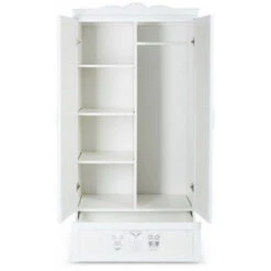 Babykamer Uil Wit: Ledikant, Commode En 2-Deurs Kast 6 Babykamer Uil Wit: Ledikant, Commode En 2-Deurs Kast -babybenodigdheden babykamer uil wit ledikant commode en 2 deurs kast 5