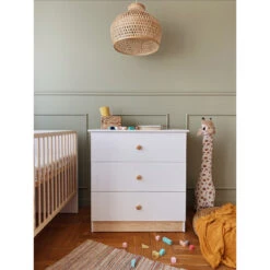 Commode Milly Wit 9 Commode Milly Wit -babybenodigdheden babykamermillyledikantcommodesfeer3