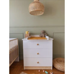 Commode Milly Wit 8 Commode Milly Wit -babybenodigdheden babykamermillyledikantcommodesfeer4