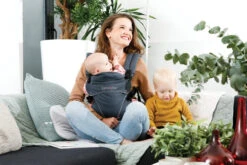 Babylonia Flexia Deep Grey Draagzak BDDFLEX1914 -babybenodigdheden babylonia flexia pine green draagzak 4 1