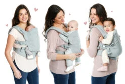 Babylonia Flexia Deep Grey Draagzak BDDFLEX1914 -babybenodigdheden babylonia flexia pine green draagzak 7 1