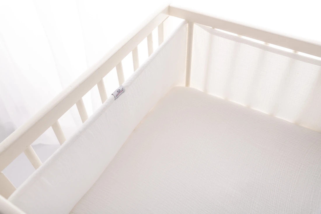 Babymatex Muslin Bump Air Beige 180 cm Bedbumper TB0445_15 Babymatex Muslin Bump Air Beige 180 Cm Bedbumper TB0445_15 -babybenodigdheden