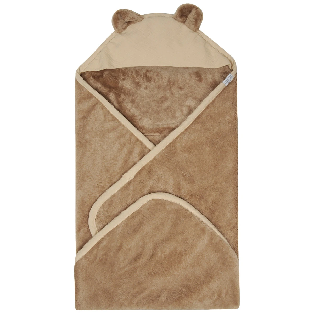 Babymatex Muslin Koala Brown/Beige 95x95 Cm Wikkeldeken Voor Autostoel TB0444_01 -babybenodigdheden