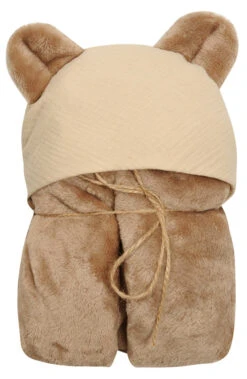 Babymatex Muslin Koala Brown/Beige 95x95 Cm Wikkeldeken Voor Autostoel TB0444_01 -babybenodigdheden babymatex muslin koala brown beige 95x95 cm wikkeldeken voor autostoel tb0444 01 4
