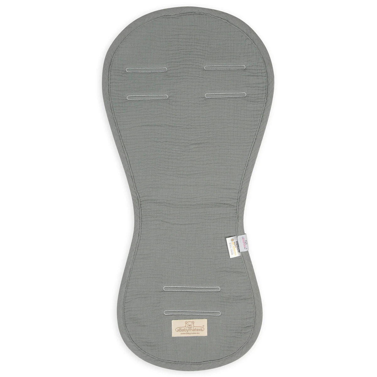 Babymatex Muslin Paddi Dark Grey Inlegkussen TB0440_44 Babymatex Muslin Paddi Dark Grey Inlegkussen TB0440_44 -babybenodigdheden