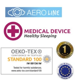 Babymatex AeroLine Oxi 70x140 Cm Matrasbeschermer TB0331_01 -babybenodigdheden babymatex oxi drukverlagende matrastopper tb0211 324 327 331 7 5 3