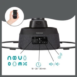 Babymoov Swoon Evolution Teddy Curl White Babyschommel A055020 -babybenodigdheden babymoov swoon evolution curl white babyschommel a055020 7