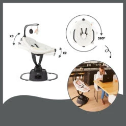 Babymoov Swoon Evolution Teddy Curl White Babyschommel A055020 -babybenodigdheden babymoov swoon evolution curl white babyschommel a055020 9