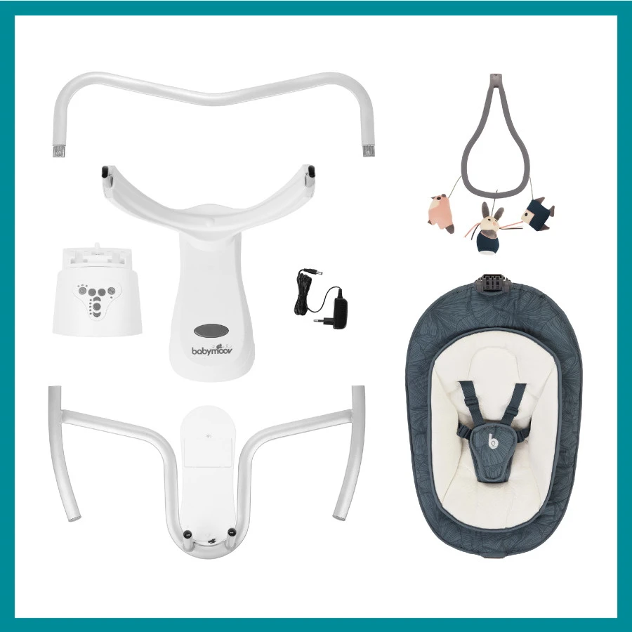 Babymoov Swoon Motion Blue Petal Babyschommel A055019 Babymoov Swoon Motion Blue Petal Babyschommel A055019 -babybenodigdheden babymoov swoon motion blue petal babyschommel a055019 4